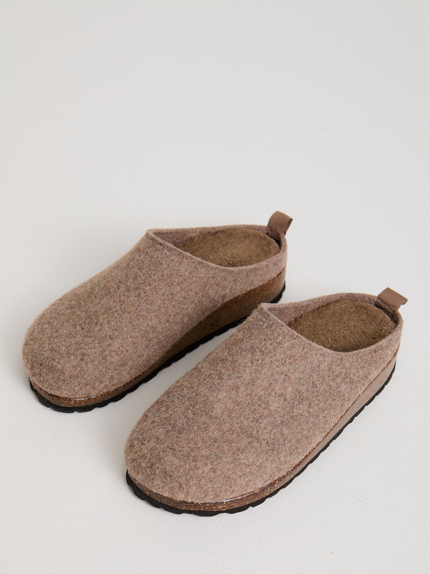 Product image 3 of 6, which shows Pretty You London Jamie Mule Slippers, Mink, 4
