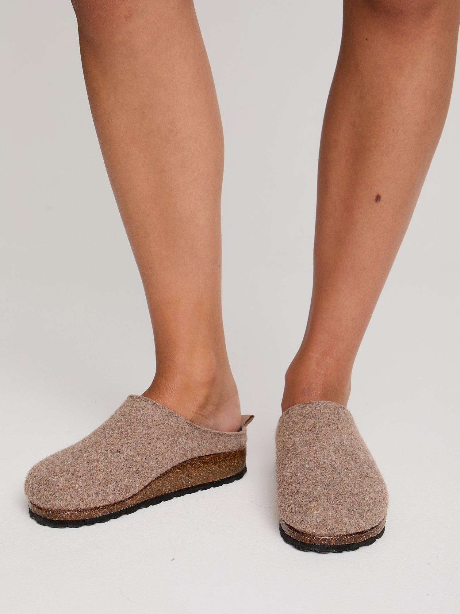 Product image 4 of 6, which shows Pretty You London Jamie Mule Slippers, Mink, 4