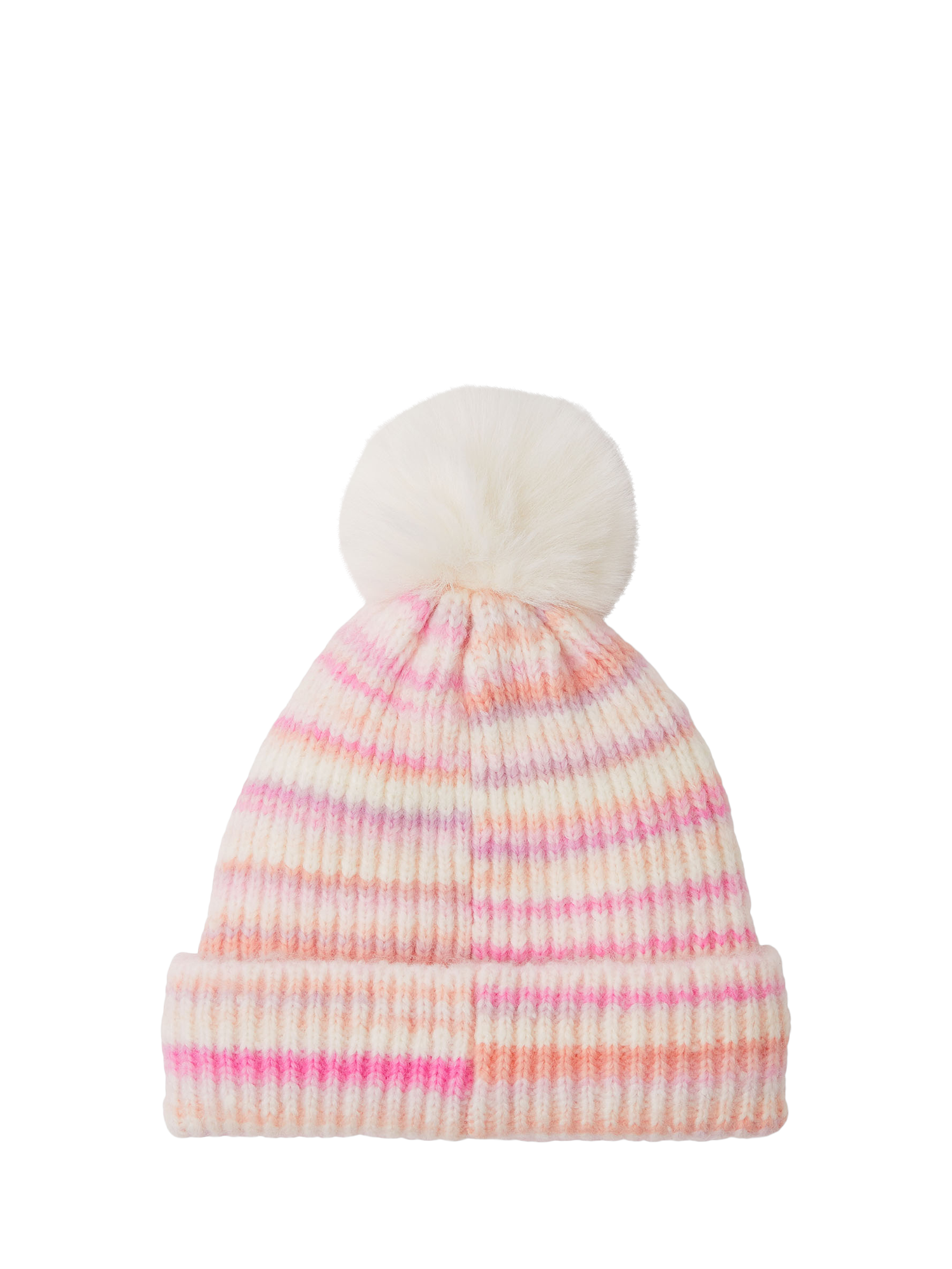 Product image 3 of 4, which shows Angels by Accessorize Kids' Knitted Bunny Hat, Multi, 3-6 years