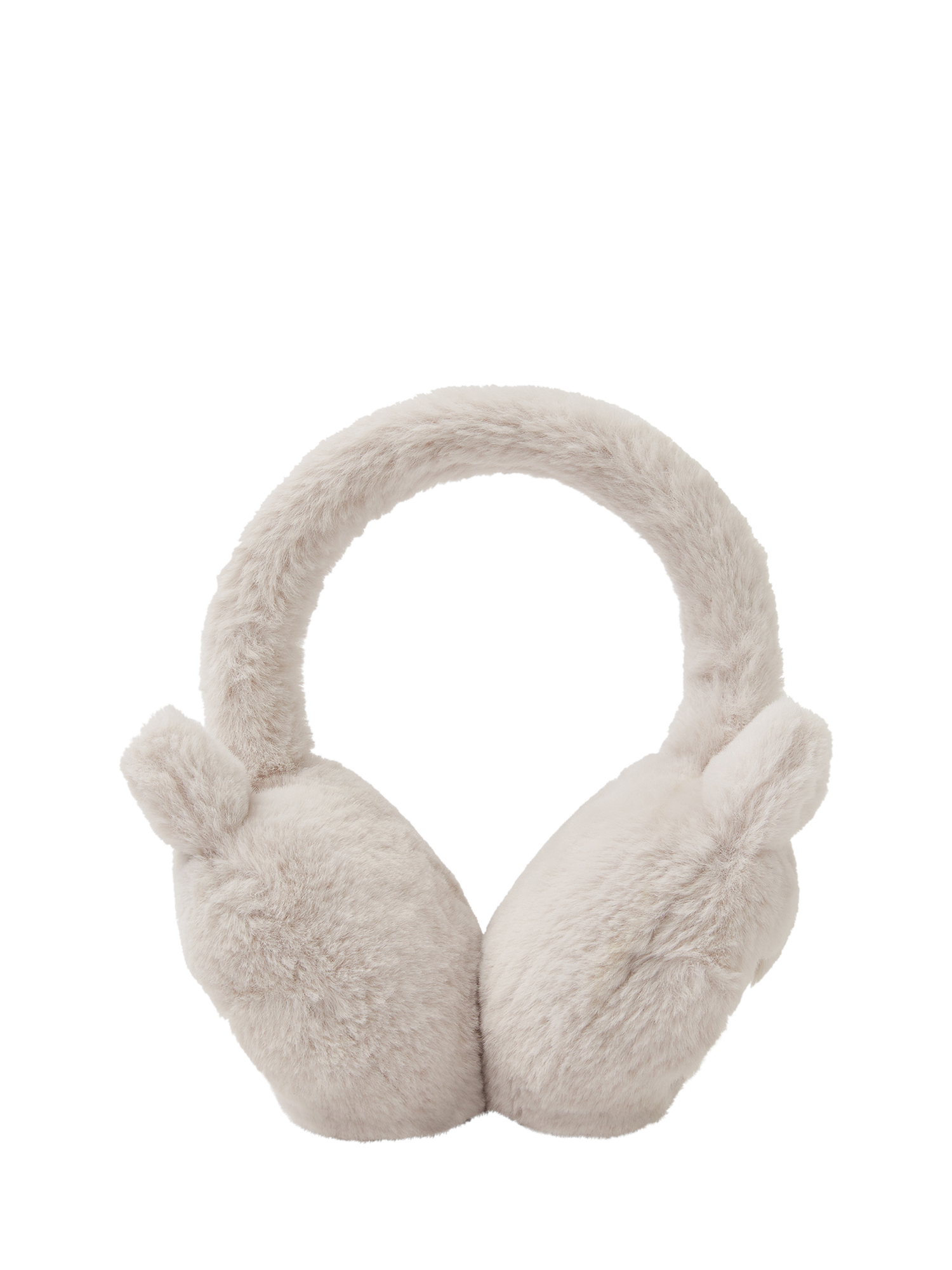 Angels by Accessorize Kids' Fluffy Owl Earmuffs, Natural