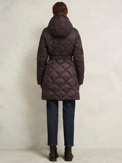 Hobbs Lumi Shower Resistant Puffer Jacket, Deep Brown - view 2, Deep Brown