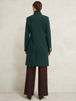 Hobbs Wilma Pure Wool Coat, Ponderosa Green - view 2, Ponderosa Green