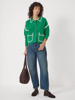 HUSH Whipstitch Wool Blend Jacket - view 2, Bright Green