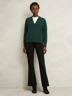 Hobbs Lettie Wool Blend Jumper, Ponderosa Green, Ponderosa Green