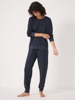 HUSH Joelle Long Pyjama Set, Navy