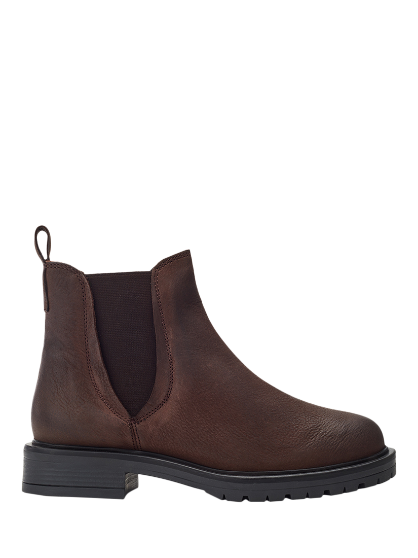 Moda in Pelle Okasa Chelsea Boots, Dark Brown