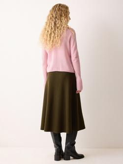 Jigsaw Eldon Pure Cloud Cashmere Jumper - view 2, Pink