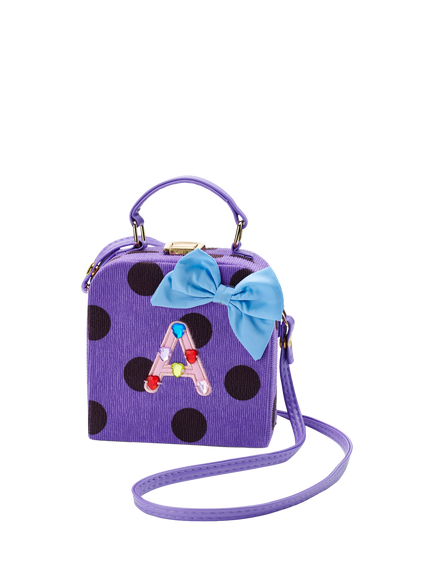 Stych Kids' Initial Spot Shoulder Bag, A