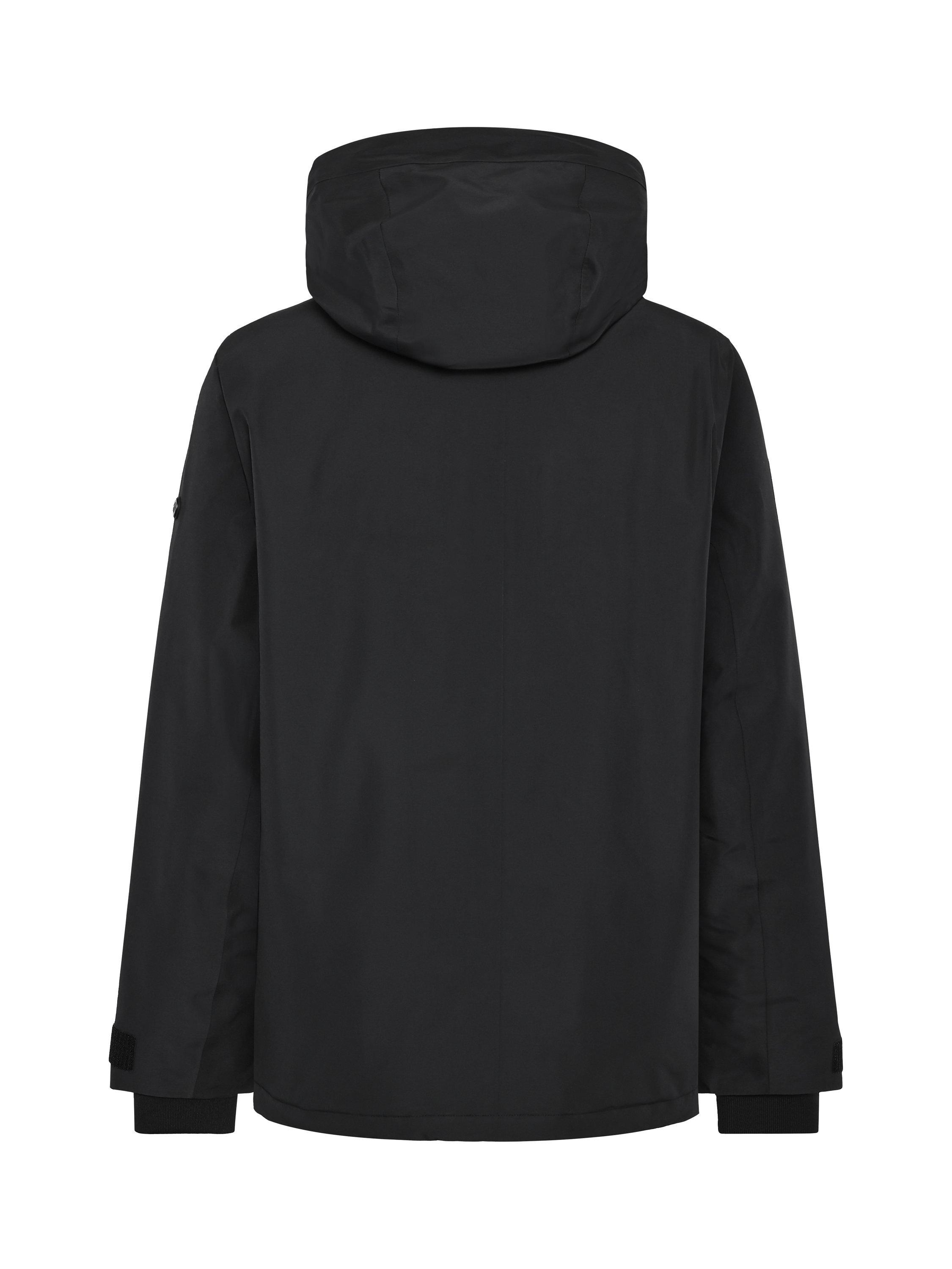 Product image 11 of 11, which shows Didriksons Liam Waterproof Padded Hooded Parka Coat, Black, S