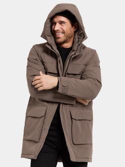 Didriksons Aiden Water and Windproof Parka, Mocha Brown