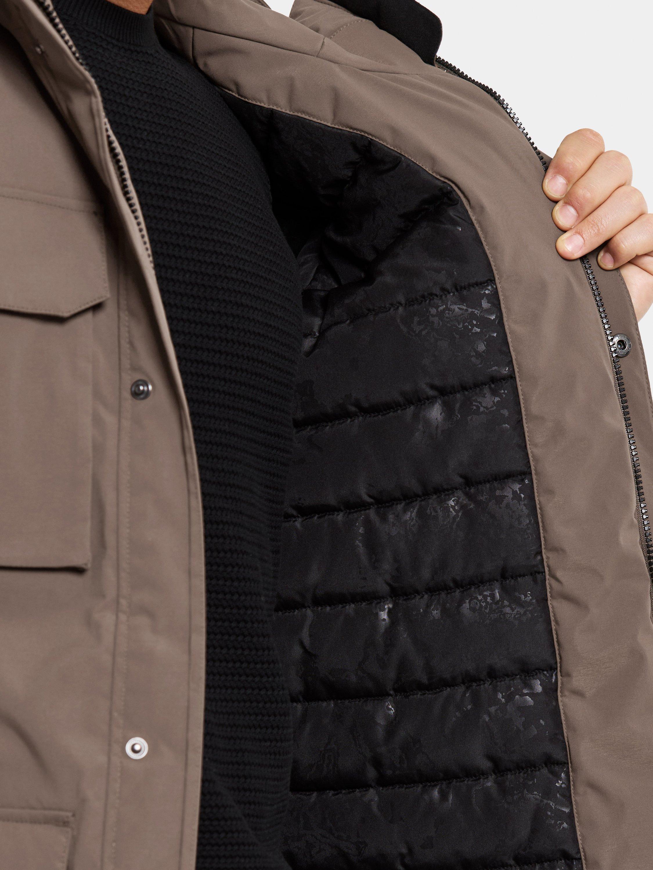 Product image 8 of 10, which shows Didriksons Aiden Water and Windproof Parka, Mocha Brown, S