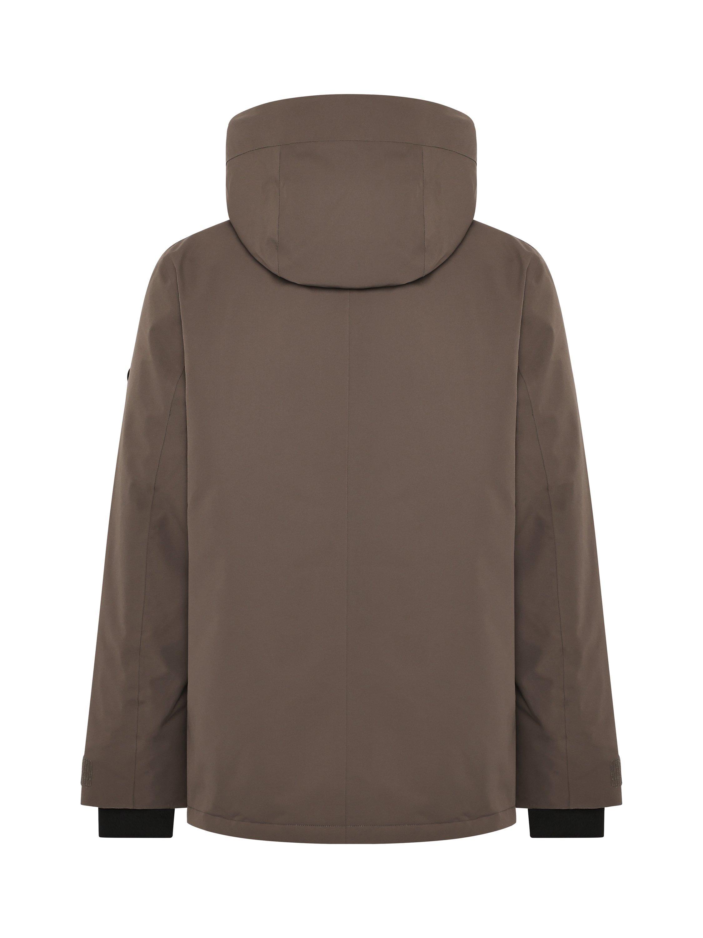 Product image 11 of 11, which shows Didriksons Liam Waterproof Padded Hooded Parka Coat, Mocha Brown, S