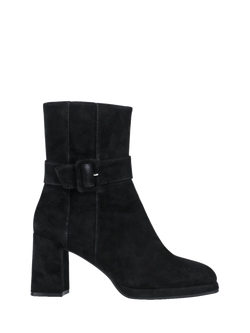Jones Bootmaker Lauralie Suede Ankle Boots, Black, Black