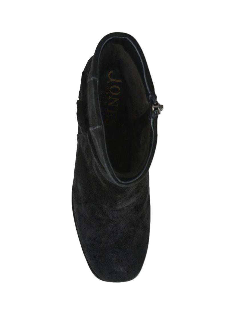 Product image 4 of 5, which shows Jones Bootmaker Lauralie Suede Ankle Boots, Black, 4