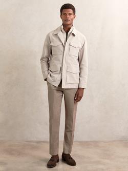 Reiss Bryson Utility Jacket, Stone