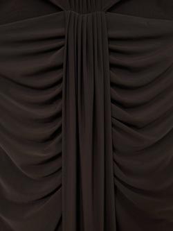 Reiss Daniella Sleeveless Ruched Maxi Dress - view 2, Grape