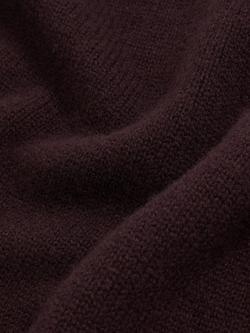 Reiss Ella Crew Neck Wool Rich Jumper - view 2, Plum