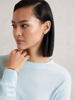 Reiss Hester Pure Merino Wool Jumper, Blue