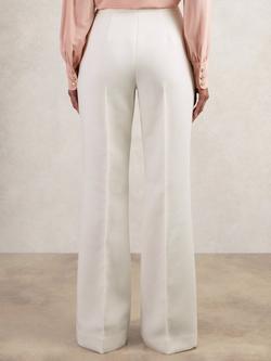 Reiss Lily Flared Trousers - view 2, White