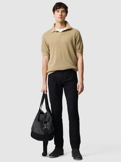 Rodd & Gunn Avalon Knitted Cotton Polo Top - view 2, Camel