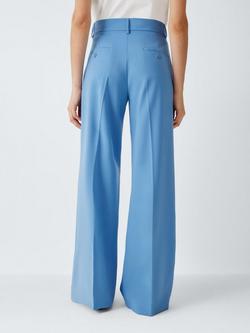 Weekend MaxMara Visivo Tailored Trousers, Light Blue - view 2, Light Blue