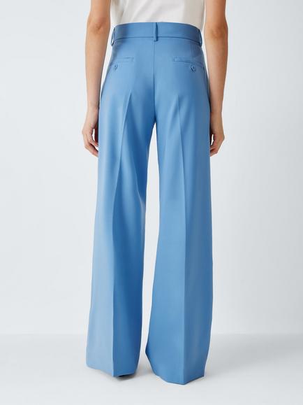Weekend MaxMara Visivo Tailored Trousers, Light Blue - view 2, Light Blue