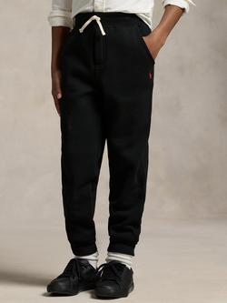 Ralph Lauren Kids' Cotton Blend Fleece Joggers, Polo Black, Polo Black