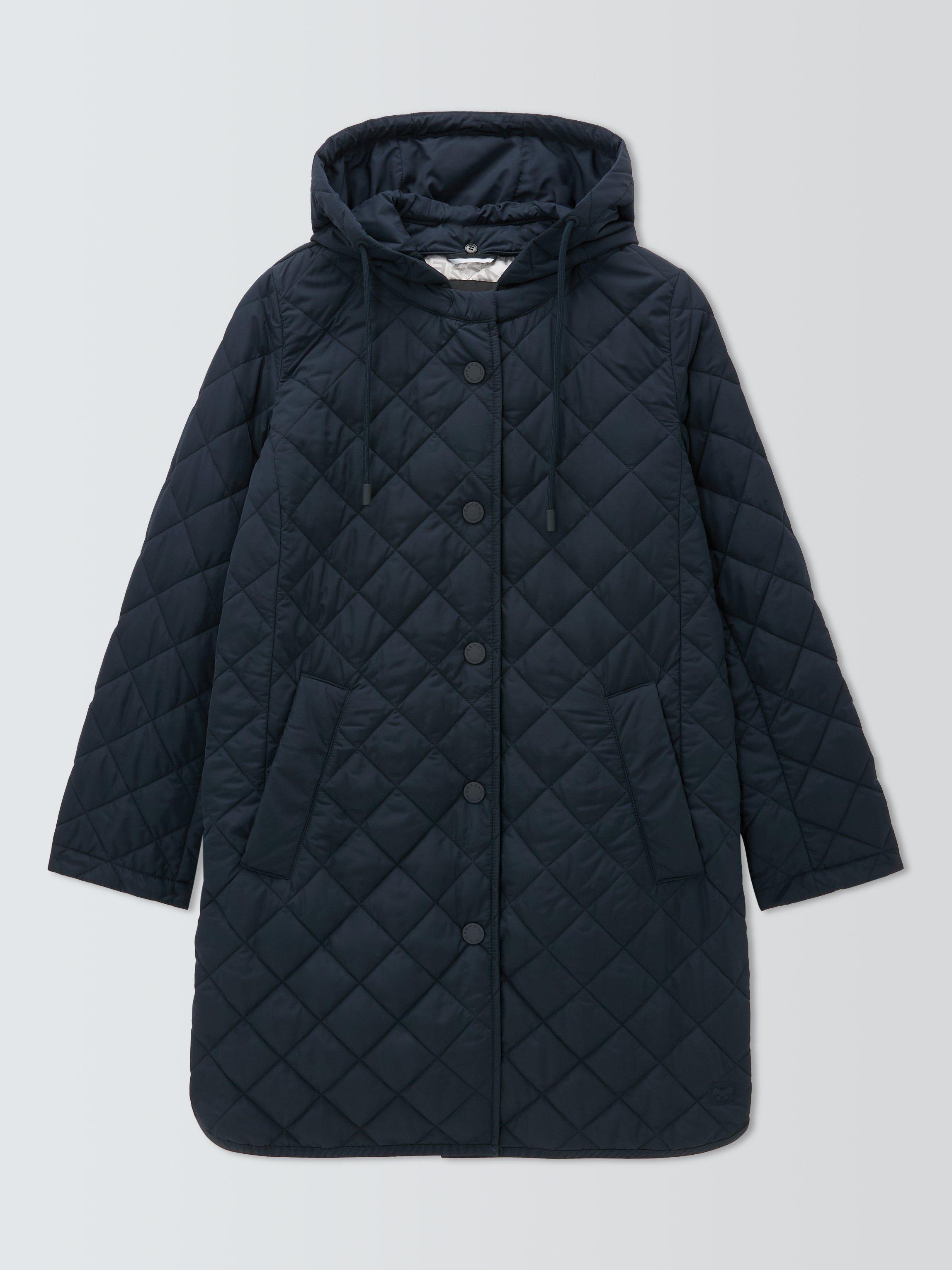Product image 1 of 1, which shows Weekend MaxMara Derio Quilted Coat, Navy, 6