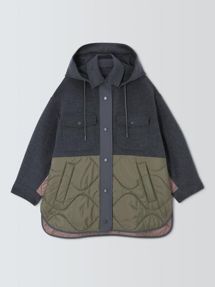 Weekend MaxMara Ossola Wool Rich Jacket, Dark Grey/Multi, Dark Grey/Multi