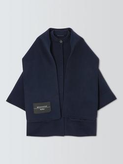 Weekend MaxMara Fulcro Wool Mix Short Coat, Navy, Navy