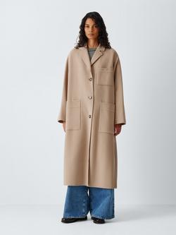 Weekend MaxMara Single Breasted Wool Rich Coat, Camel, Camel