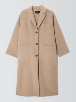 Weekend MaxMara Single Breasted Wool Rich Coat, Camel, Camel
