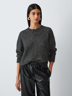 Weekend MaxMara Furetto Jumper, Dark Grey, Dark Grey