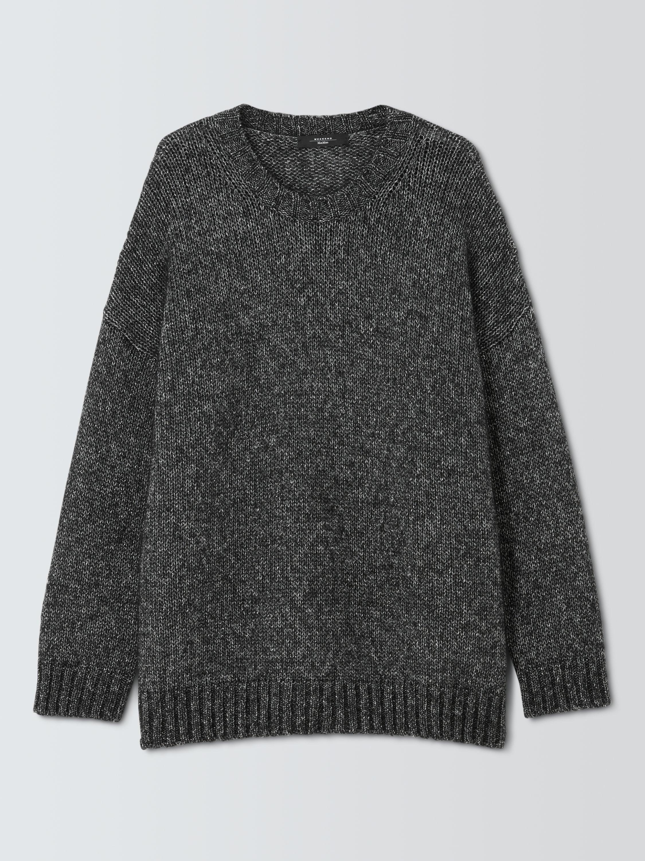 Product image 1 of 1, which shows Weekend MaxMara Furetto Jumper, Dark Grey, XS