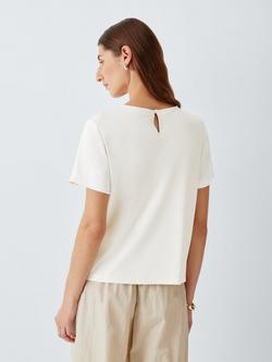 Weekend MaxMara Zona Round Neck Top - view 2, White