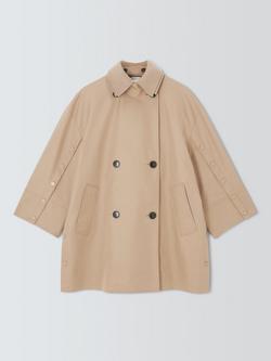 Weekend MaxMara Manna Double Breasted Raincoat, Hazelnut Brown, Hazelnut Brown