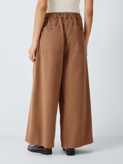 Weekend MaxMara Ariete Wide Leg Trousers, Tobacco - view 2, Tobacco