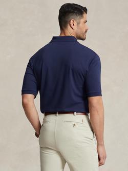 Polo Ralph Lauren Cotton Regular Fit Short Sleeve Polo Shirt - view 2, Refined Navy
