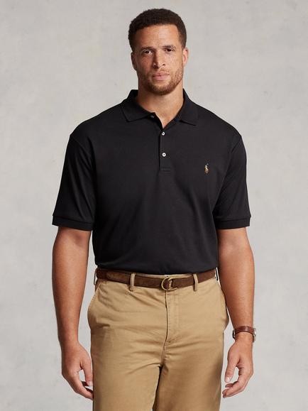 Polo Ralph Lauren Cotton Regular Fit Short Sleeve Polo Shirt, Polo Black