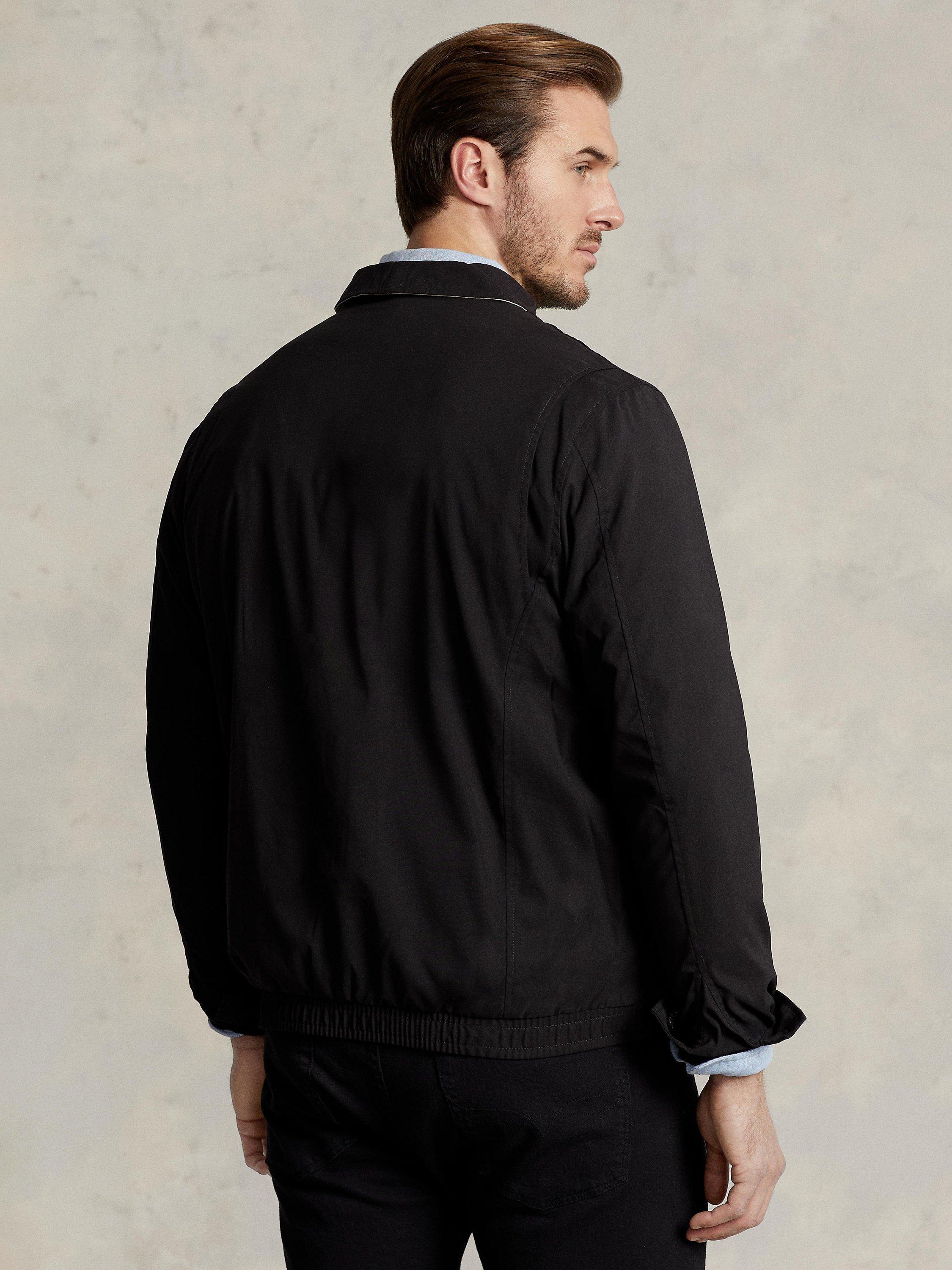 Polo Ralph Lauren Big & Tall Windbreaker Jacket, Rl Black