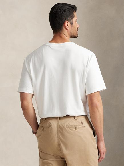 Polo Ralph Lauren Big & Tall Cotton Custom Slim Fit Short Sleeve T-Shirt - view 2, White