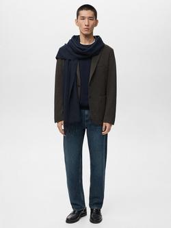 Mango Aneto Regular Blazer - view 2, Khaki