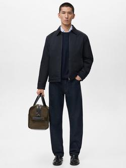 Mango Murrey Utility Jacket - view 2, Navy