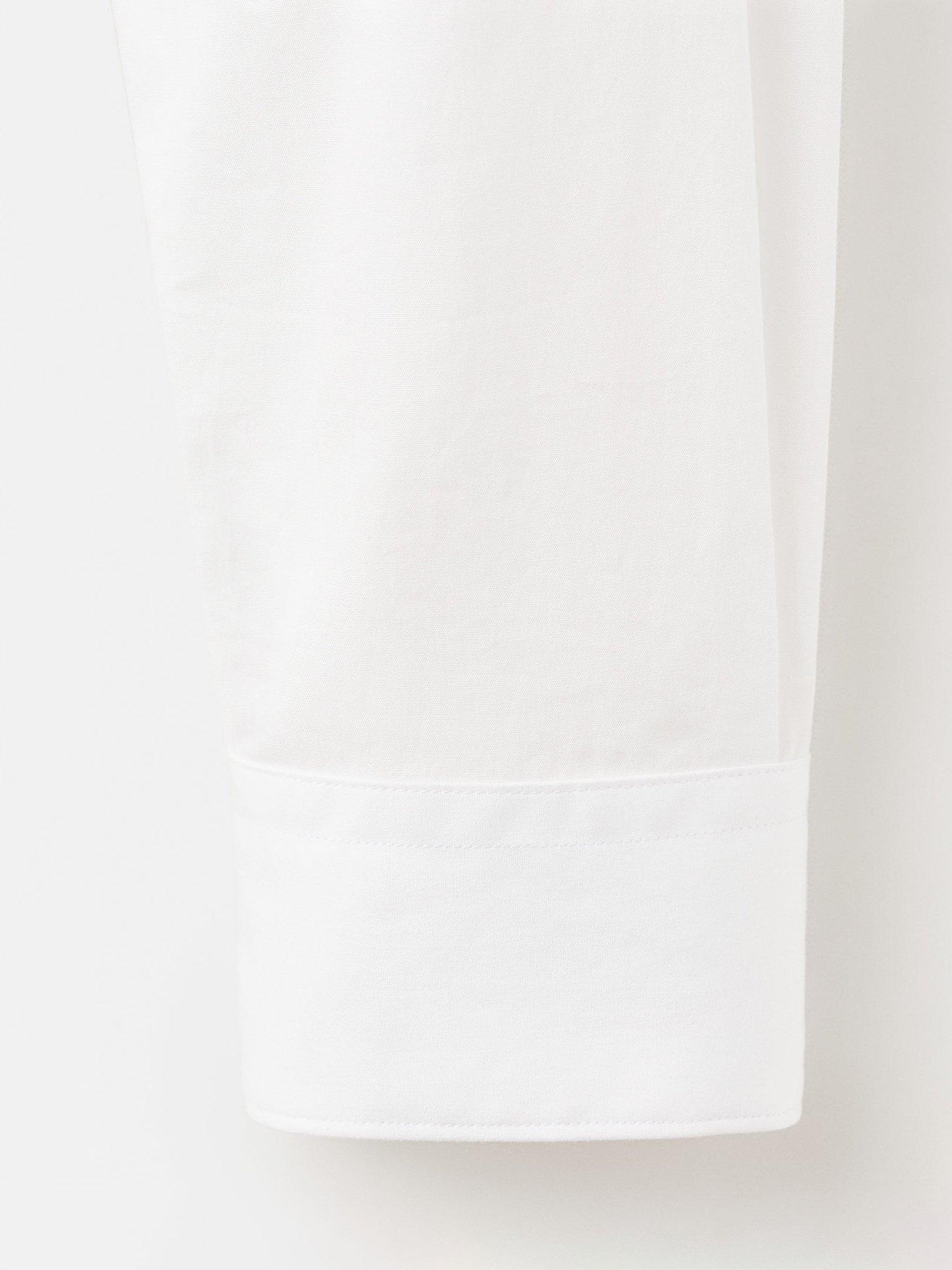 Product image 5 of 8, which shows Mango Bilbao Cotton Shirt, White, M