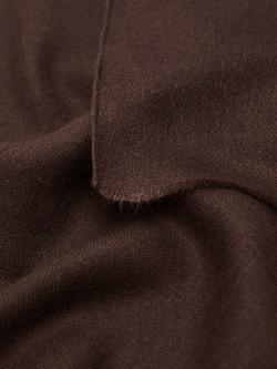 Mango Wivy Plain Scarf - view 2, Dark Brown