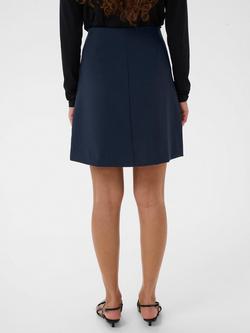 Soaked In Luxury Corinne A-Line Silhouette Mini Skirt - view 2, Night Sky