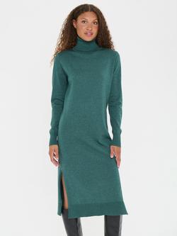 Saint Tropez Mila Roll Neck Jumper Dress, June Bug Melange, June Bug Melange