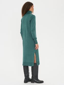 Saint Tropez Mila Roll Neck Jumper Dress, June Bug Melange - view 2, June Bug Melange