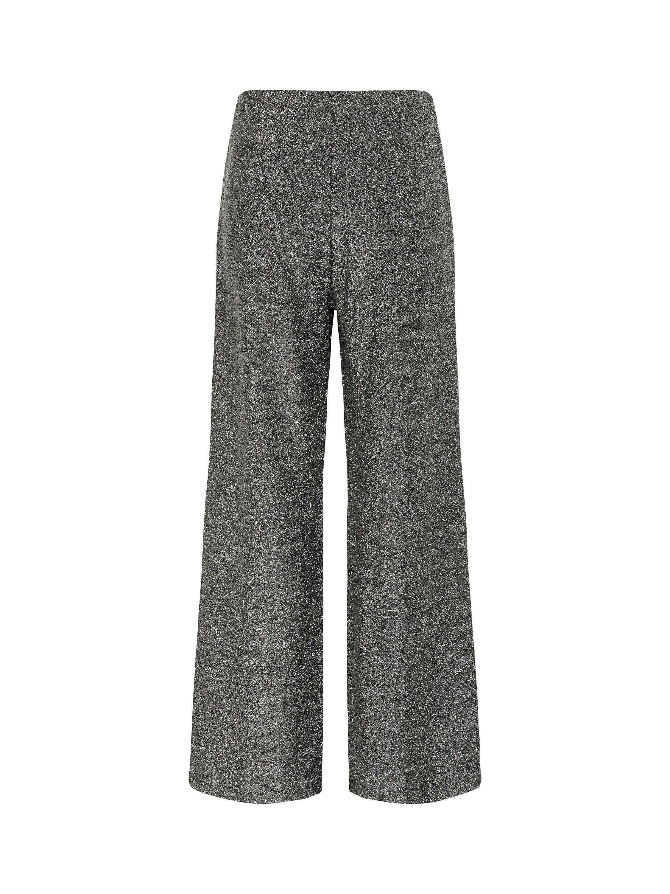 Product image 6 of 6, which shows Part Two Vibekke Straight Leg Culotte Trousers, Black/Multi, XL