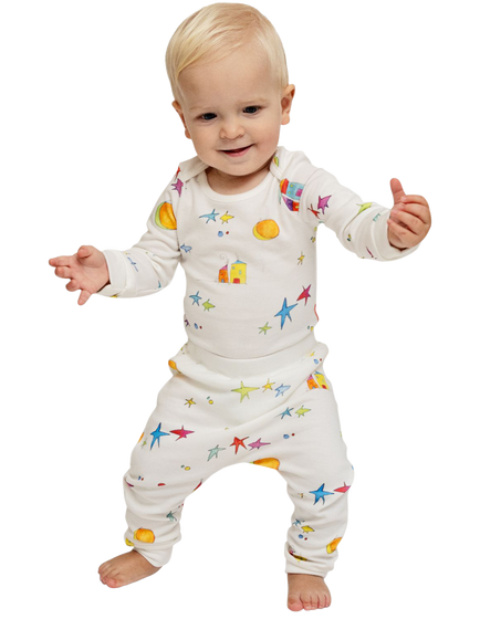 From Babies with Love Baby Bodysuits and Joggers Set, Multi, Multi